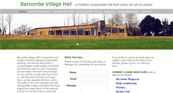 Desktop Screenshot of barcombevillagehall.org.uk
